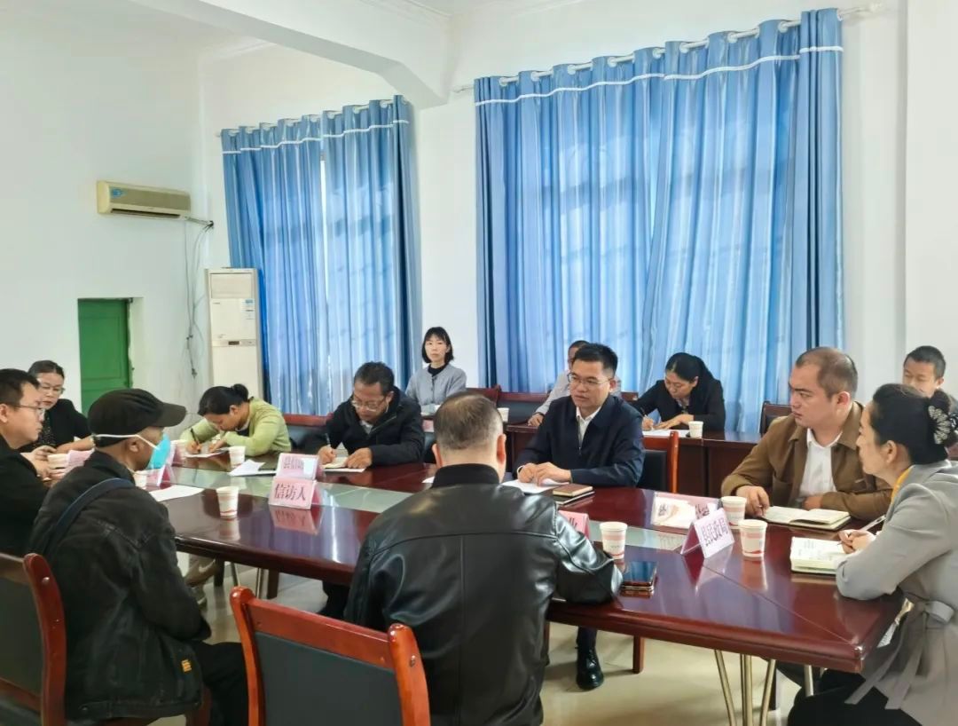 戈正旗在接待来访群众时强调：做实做细信访工作 把信访制度优势转化为社会治理效能