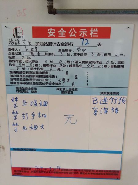 中石化芒卡加油站
