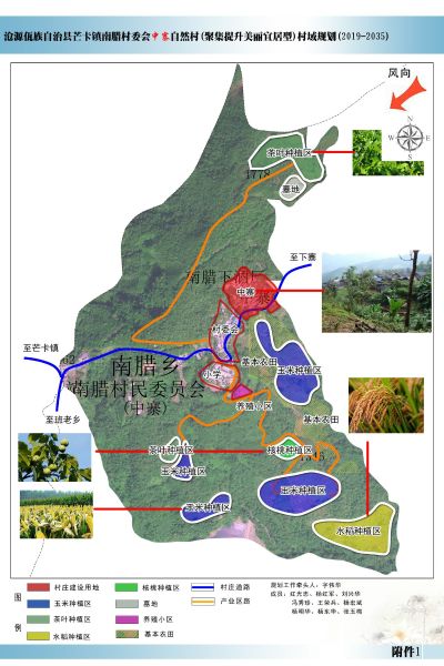 中寨村域